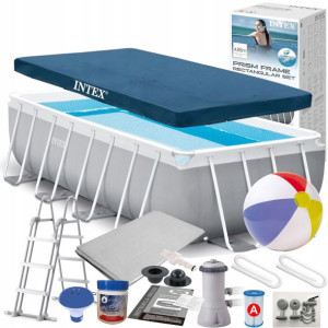 Basen Ogrodowy Stelażowy Intex 14w1 488x244x107cm