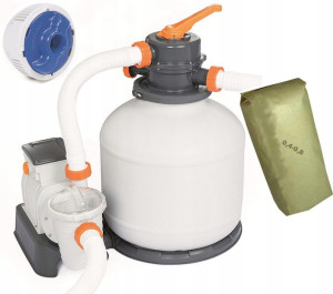 Bestway 58499 Pompa Piaskowa 8327l/h + Piasek