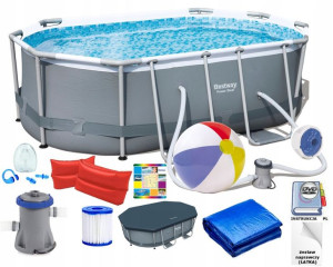 Basen Ogrodowy Stelażowy Bestway 14w1 305x200x84