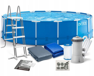 Intex 28242 9w1 Basen Stelażowy 457x122cm