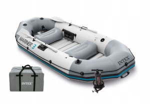 Intex 68373 Ponton Mariner 3 297x127cm Wiosła Pomp