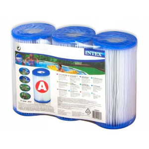 29003 Intex Filtr Typ A Do Pompy Wkład 3 Szt 29000