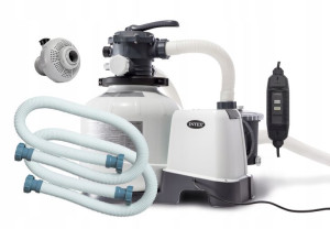 Intex 26648gs Pompa Piaskowa Do Basenu 10500l/h