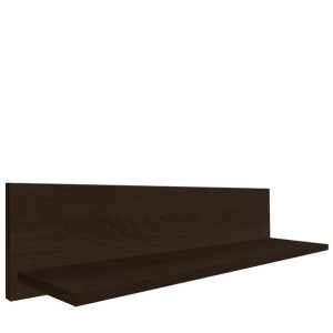 Półka wisząca 80cm ciemny orzech DEXTER