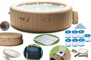 Intex 28476 Spa Hydromasaż Półka Filtry