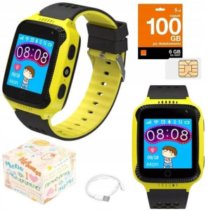 Smartwatch Dla Dzieci Zegarek Gps Kroki Sen + Sim