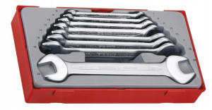Zestaw 8 kluczy płaskich Teng Tools TT6208
