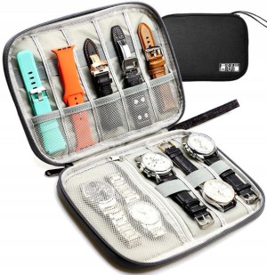 Organizer Kable Usb Ładowarki Podróżna Torba Etui