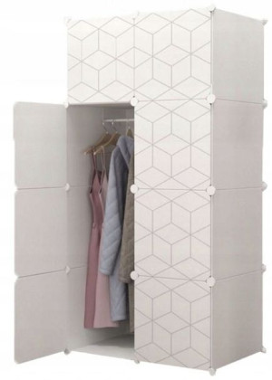 Szafa Modułowa Ubraniowa Geometric Garderoba