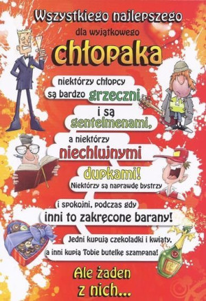 Karnet okolicznościowy z kopertą