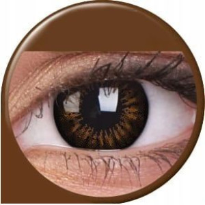 Soczewki kwartalne Big Eyes Sweet Honey 2 szt.