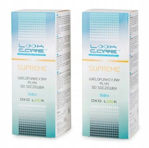 Płyn do soczewek Look Care Supreme 2 x 360 ml