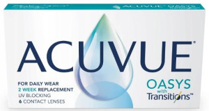 Soczewki Acuvue Oasys with Transitions, 6 szt moce