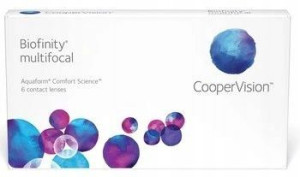 Soczewki progresywne Biofinity Multifocal 3st moce