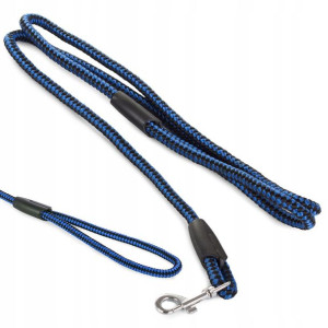 Smycz dla psa mocna karabińczyk rączka 0,8cm 120cm