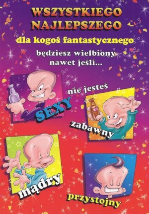 Karnet okolicznościowy z kopertą 22 X 15 - SUPER PROMOCJA