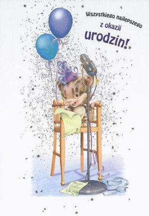 Karnet okolicznościowy z kopertą 22 X 15 - SUPER PROMOCJA