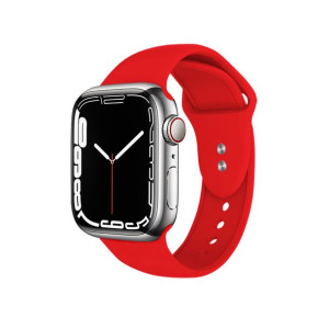 Pasek Crong Liquid Apple Watch 4/5/6/7/SE/8 40/41mm (czerwony)