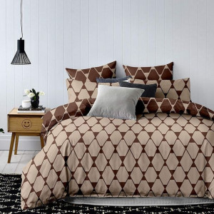 DecoKing Pościel RHOMBUSES BR+LBEI 160x220+80x80*1