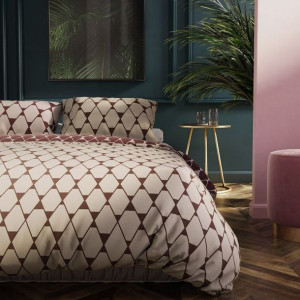DecoKing Pościel RHOMBUSES BR+LBEI 140x200+80x80*1