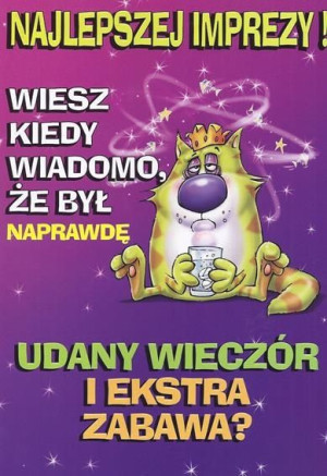Karnet okolicznościowy z kopertą