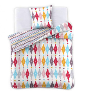DecoKing Pościel DIAMONDS 140x200+80x80*1