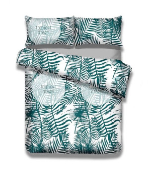 AmeliaHome Pościel bawełniana 140x200*2 + 80x80*2