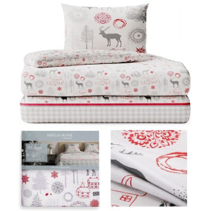 AmeliaHome Pościel 155x220+80x80*1 LAPPI