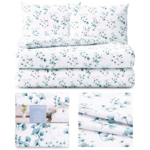 AmeliaHome Pościel bawełniana 200x200 + 80x80*2