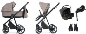 ROAN wózek IVI 4w1 Joie I-Snug 2+Baza Encore COCOA