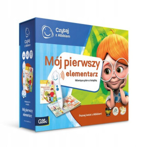 Albik Zestaw Książka Pierwszy Elementarz Pióro 3+