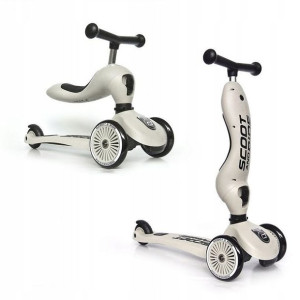 SCOOTANDRIDE Hulajnoga HighWayKick 2w1 ASH 1 +