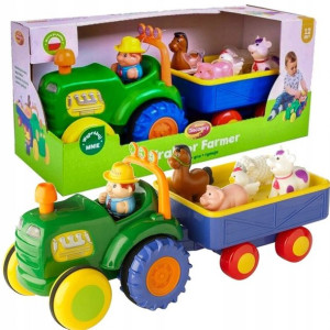 DUMEL INTERAKTYWNY TRAKTOR FARMER jeździ mówi PL