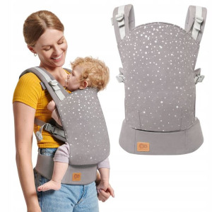 KINDERKRAFT nosidełko do 20 kg NINO CONFETTI GREY