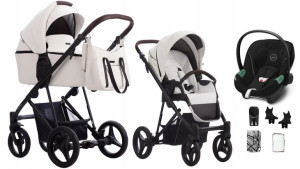 BEBETTO 3w1 FLAVIO +fotelik CYBEX Aton S2 PRO 01