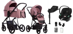 BEBETTO 4w1 FLAVIO + CYBEX Aton S2 Baza One 15/CZM
