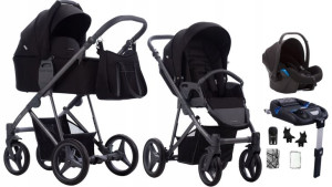 BEBETTO wózek 4w1 FLAVIO +Kite baza ISOFIX 10/GRF