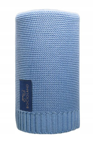 Kocyk Bambusowy Paris Bambus 80×100 Premium Blue