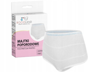 Bocioland MAJTKI POPORODOWE WIELORAZOWE M 2 szt.