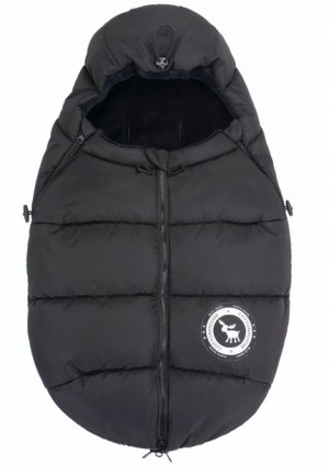 Cottonmoose Śpiworek do fotelika Montana 0-12Black
