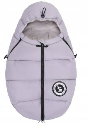Cottonmoose Śpiworek do fotelika Montana 0-12 Grey