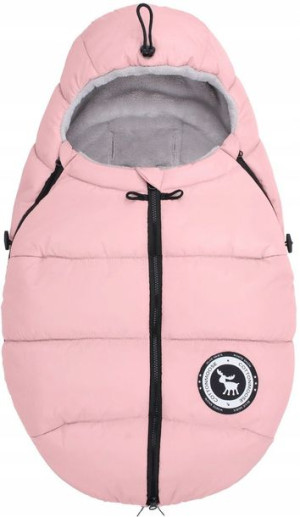 Cottonmoose Śpiworek do fotelika Montana 0-12 Pink