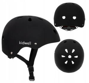 Kidwell kask ORIX rower hulajnoga rolki Black