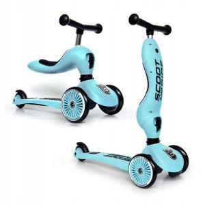 SCOOTANDRIDE Hulajnoga HighWayKick 2w1 Blueberry 1