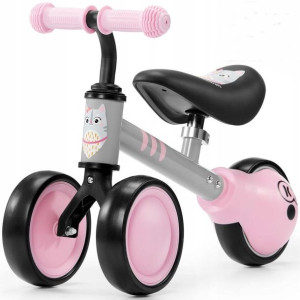 KINDERKRAFT Rowerek Biegowy CUTIE Jeździk PINK