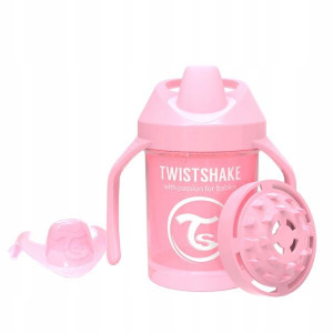 Twistshake kubek niekapek z mikserem 230 ml Pink