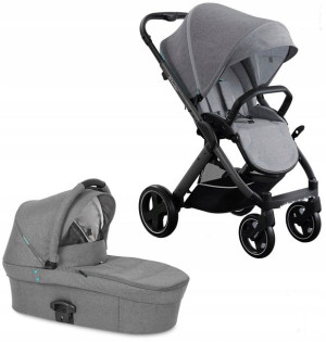 X-lander wózek 2w1 X-Pulse Azure Grey