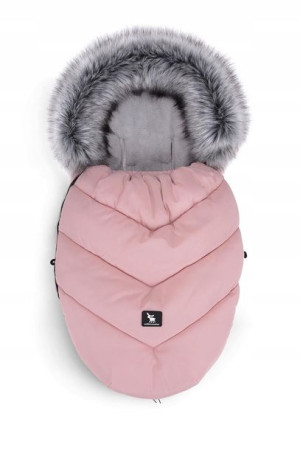 Cottonmoose Śpiworek zimowy 3w1 Mini Moose Pink