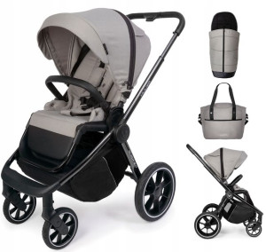 MUUVO wózek spacerowy QUICK 3.0 Steel Grey CHROME