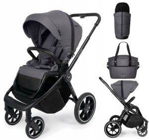MUUVO lekki wózek spacerowy QUICK 3.0 Iron Graphit